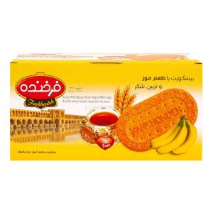 بیسکوییت پذیرایی فرخنده موزی