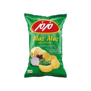 چیپس مزمز پیاز جعفری 40ع 18ف