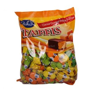 تافی کاکائو لوئیز سه رنگ یک کیلو شونیز 200ف