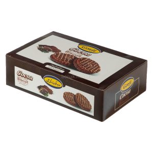 بیسکوییت پذیرایی کرمدار کاکائو  گرجی 75ف
