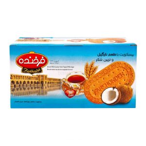 بیسکوییت پذیرایی فرخنده نارگیل