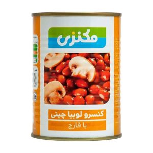 کنسرو قارچ لوبیا مکنزی 12ع39500 ف