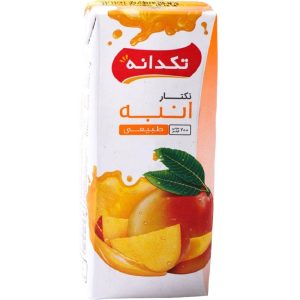 ابمیوه 200 تکدانه انبه 17ف