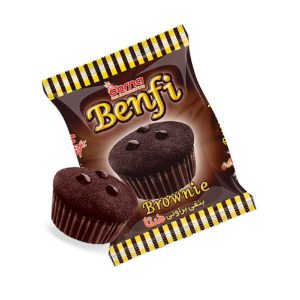 کیک بنفی براونی کشمشی شکلاتی درنا 50ع 6ف