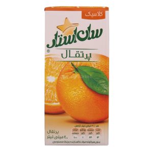 ابمیوه 200 سان استار پرتقال 36ع 23ف