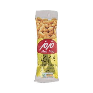 مغزبادام زمینی نمکی مزمز 40ع 15ف