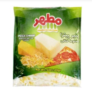پنیر پیتزا 500 گ مطهر مخلوط 20ع