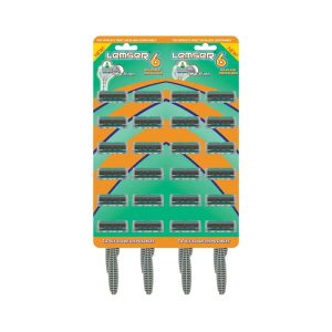 ژیلت ورقی6 لبه ورقی 24ع