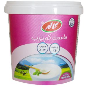 ماست 500گ کاله کم چرب 20ف